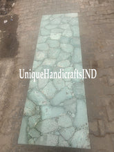Amazonite  Countertop, Kitchen & Dining Countertop, Gemstone Bathroom Vanity Countertops, Amazonite Table top Home Decor Furniture Unique Handicrafts IND